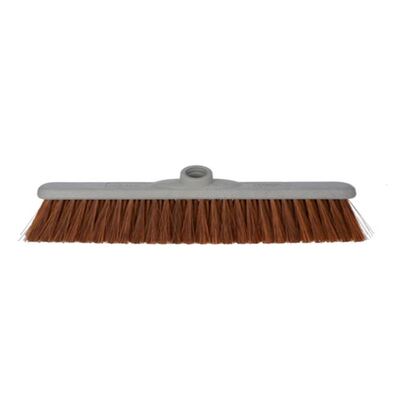 102407: PET bezem met steelbevestiging - 80 cm