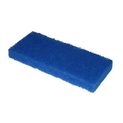 Scrubby scouring pad- 15 x 10 x 2.5 cm - BLUE