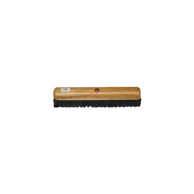 Keerborstel zacht paardenhaar verniste rug 40cm