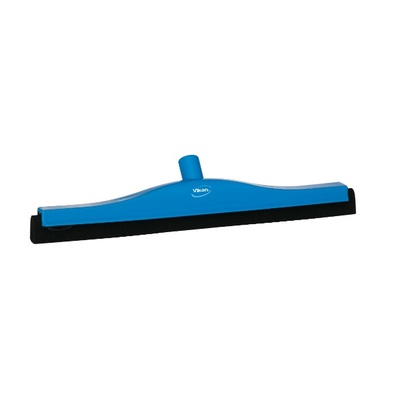 Vikan floor squeegee - 500 mm - black rubber - BLUE