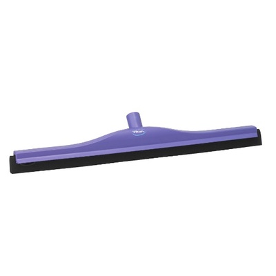 Vikan floor squeegee - 600 mm - black rubber - PURPLE