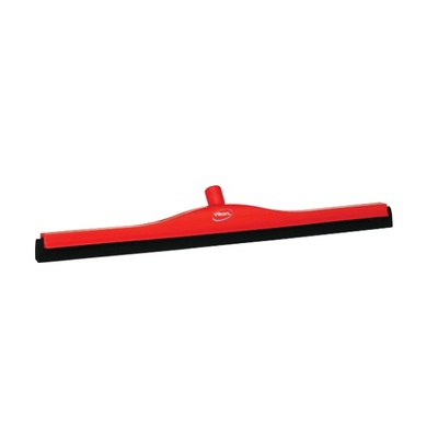 Vikan floor squeegee - 700 mm - plast.with black rubber - RED