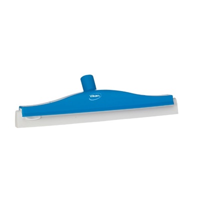 Vikan floor squeegee - 400 mm - with white rubber - BLUE