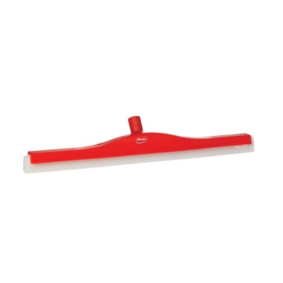 Vikan floor squeegee - 600 mm - plast.with white rubber - RED
