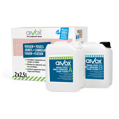 Arvox Pro Grout + Tile - 2 x 2,5 l - Set