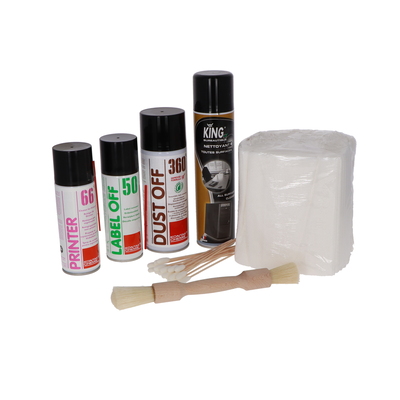 Computer cleaning starter kit in box