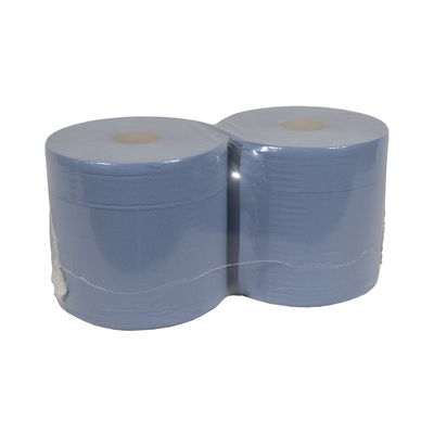 Maxiroll Recycled Blue 2-Ply 24cm 326m 857 sheets 2pcs