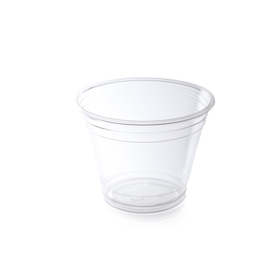 Pot rond pet transparent