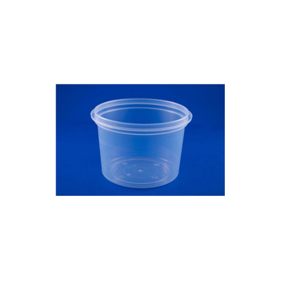 Sealable Soup Box 565cc Transparent Ø114x80mm 500pcs