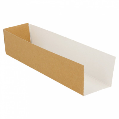 Plateau en carton kraft 18,7x4,7x4cm 1200pcs