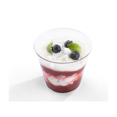 Round Transparent Pet Jar 230c