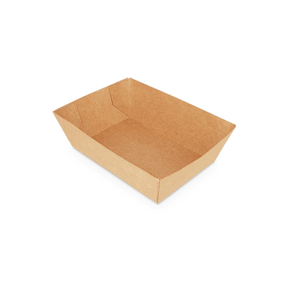Menu Tray A7 brown kraft