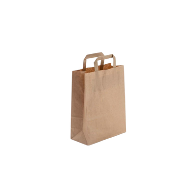 Carry Bag In Brown Kraft With