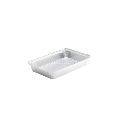 Tray rectangular alu 2200cc 314x214x43mm 600pcs
