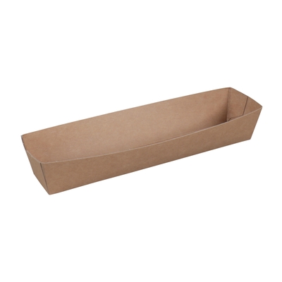 Menu Tray A16 brown kraft