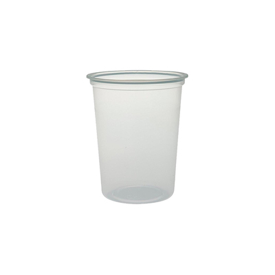 Boîte de soupe injection 1l transparente 250pcs