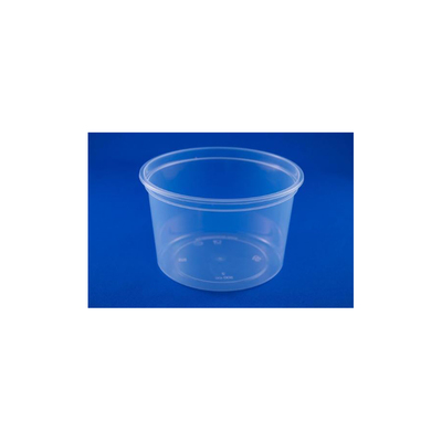 Soup Container Injection Moulded 500cc Transparent Ø115x70mm 500pcs