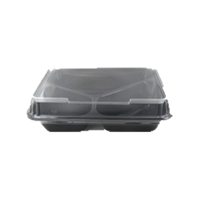 Rectangular Lid for CPET Container Transp. A-PET 232x183x32mm 324pcs