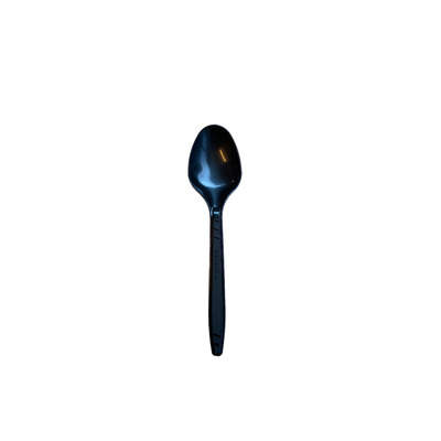 Cuillère à couverts réutilisable 175mm pp noire 1000pcs
