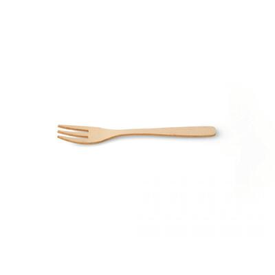 Forchette mini en bambou 90mm 12x200pcs