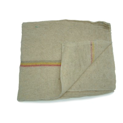 Belgian flag floorcloth - 70 x 80 cm - WHITE