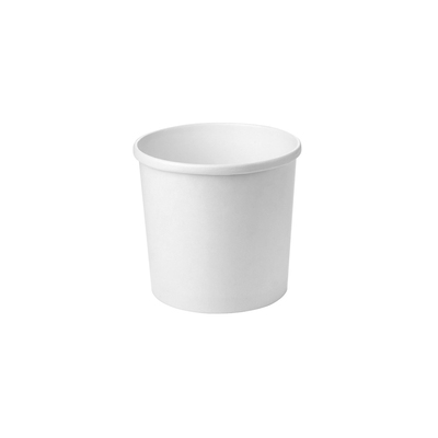 Soup/Sauce Container White Cardboard 780cc Ø118x108mm 500pcs