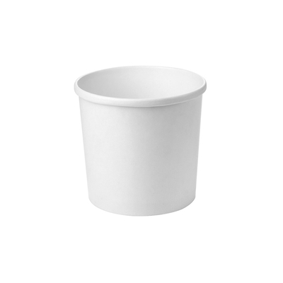 Soup/Sauce Container White Cardboard 960cc Ø118x131mm 500pcs