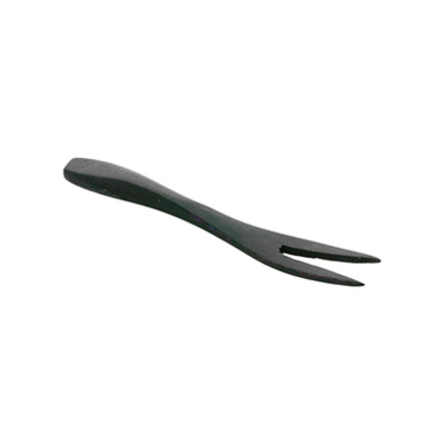 Mini fork bamboo black 9cm 50pcs