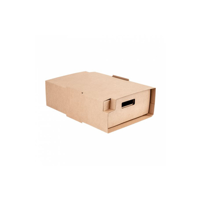 Catering Box Kraft Blank 34x26.5x11.5cm 2-Piece 25pcs