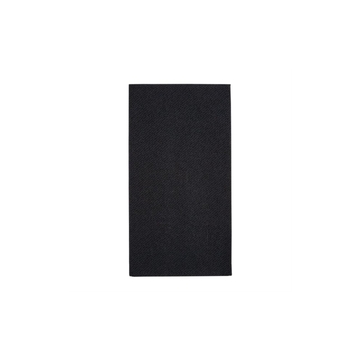 Airlaid Napkin - 8-Fold - 40 x 40 cm - 750pcs - BLACK