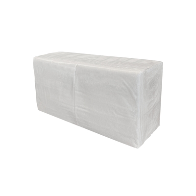 Napkin 1 Ply White 4-P 33x33cm 10x500pcs