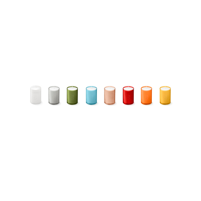 Relight Refills Colored New Burn Time 30h 80 pcs - OLIVE