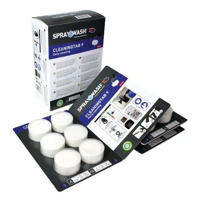 SprayWash CleaningTab 9 - unscented - 18 pieces
