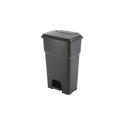 Vileda Hera pedalbin 85l black H79xW49xD39cm