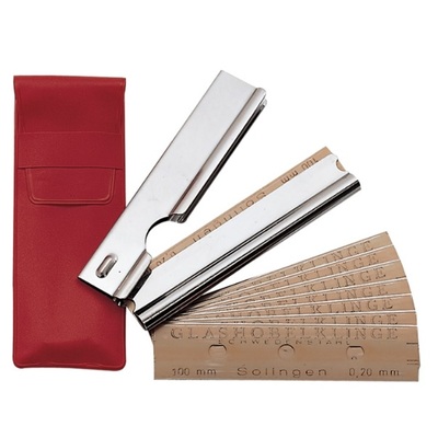 Grattoir pour vitres + lames de rechange (set 10 pièces) - 10 cm