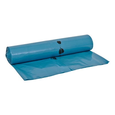 HD bag - 58 x 100 cm - T23 - 75 l - BLUE - roll 20 pieces
