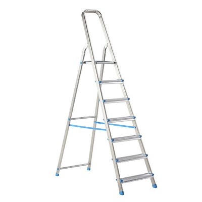 Excelsior household step ladder - 6 + 1 rungs - 146 cm - 8.1 kg