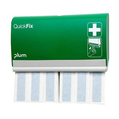 Distributeur de pansements Quick Fix - Inclus 2x30 pansements "Detectable Long"
