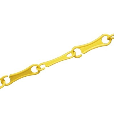 Ketting voor seinkegel - 1 m - GEEL