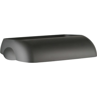 Admire concealing lid for paper bin 23 l - BLACK