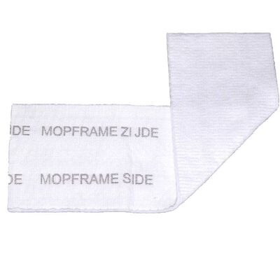 Single-use microfiber mop - 45 x 13.5 cm - WHITE - 4 x 50 pieces