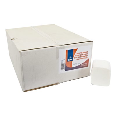 Toiletpapier vel-per-vel - zuiver tissue - 2-laags - 212 vel - WIT - 40 bundels