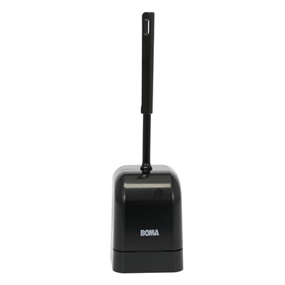 Admire toilet brush with holder - BLACK