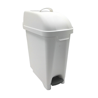 Admire poubelle hygiène féminine - 10 l - modèle au sol - BLANC