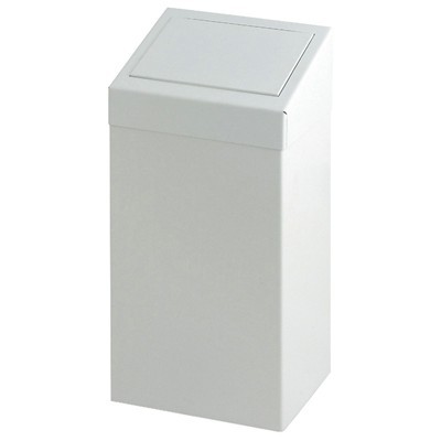 Metalen afvalbak push 50L WI