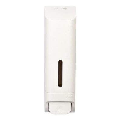 Admire navulbare zeepdispenser hair & body - 350 ml - WIT
