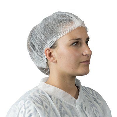 Hair net - WHITE - 100 pieces