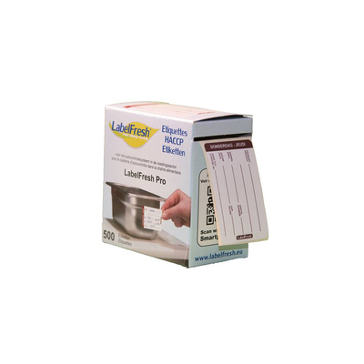 Étiquettes Label Fresh Pro 70 x 45 mm, 500 pièces - ALLERGÈNES