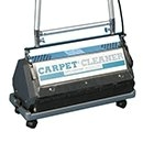 Counter-rotating brush machines