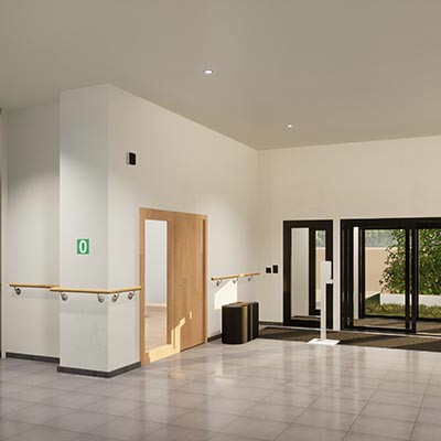 Entrance lobby